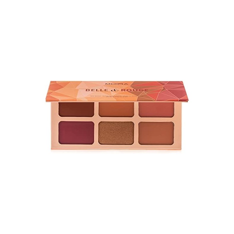 PALETA DE RUBOR BELLE & ROUGE MOIRA COSMETICS HCP004