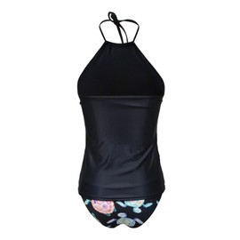 Generic Plus Size Swimsuit for Women Two Piece Tankini Set Sea Turtle Coconut Tree Sunset Print 2 Piece Bikini Set (M, XXXL), 3X-Large