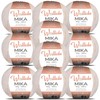 Wollidu Mika Knitting and Crochet Yarn, 51% Polyacrylic, 49% Cotton,
