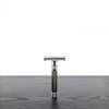 Yaqi Gunmetal & Chrome Adjustable Final Cut Safety Razor