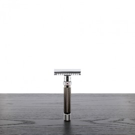 Yaqi Gunmetal & Chrome Adjustable Final Cut Safety Razor