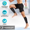 Bodyprox Soccer Shin Guards Sleeves for Men, Women and Youth