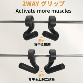 【45° Angle Grip】Pull-Up Handle Attachment 2X for Pull-Up Bar Parallel Grip Anti-Slip Pull-Up Training Handle Pull-Up Grip Handle Deadlift Rowing Exercise Equipment Load Capacity 200kg Made of
