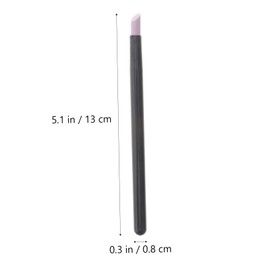 STOBOK 2 x Quartz Cuticle Pusher & Pumice Stone Cuticle File - High Quality - Portable Manicure Stick for Removing Dead Skin Ideal for Home Use and Professional Salons