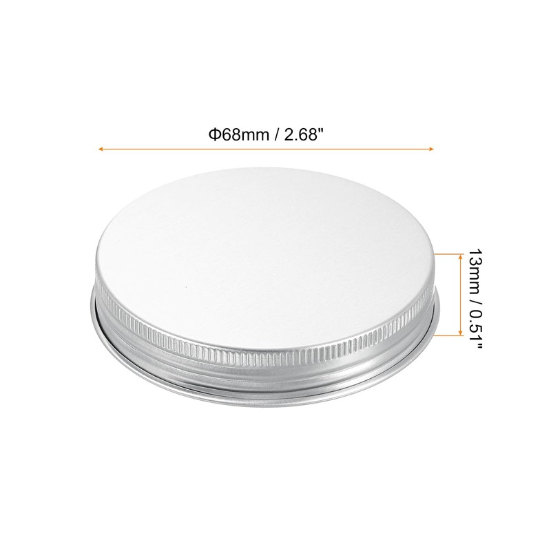 sourcing map 8pcs Canning Lids 68mm Replacement Mason Jar Lids