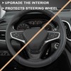 GIANT PANDA Car Steering Wheel Cover Customized for Chevy, Black