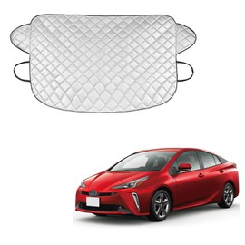 Toyota Prius 60 Series 5th Generation Car Windshield Cover ZVW60 ZVW65 MXWH60 (60 Series 65 Series) R4.8~/New Corolla Cloth ZSG10 ZVG11 ZVG15 Series 10 Series R3.9~ Freeze Prevention, 4 Layer
