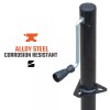 Bastion Distribution Side-Wind Trailer Jack w/ 2.5 Ton Capacity A-Frame,