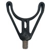 Deluxe U-shaped rod rest black