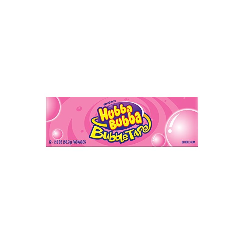 Hubba Bubba Bubble Tape Original, 6-null Boxes (Pack of 24)