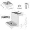 Solar Panel Bracket, Pack of 4 Solar Panel Brackets, Solar