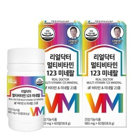 formulaReal Doctor Multivitamin 123, 60 tablets, 4 months supply/2 boxes of 23 types, 4 months supply / 멀티비타민123 60정 4개월분/23종 2박스 4개월분