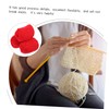 SHINEOFI DIY Knitting Yarn 3 Rolls Milk Cotton Yarn Soft