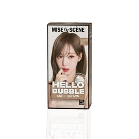 Mise-en-sc?ne New Hello Bubble 8MB Matte Brown Self-Hair Dye / 미쟝센 뉴 헬로버블 8MB 매트브라운 셀프염색약