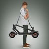 NIDHFG 1 Piece Black Scooter Shoulder Strap, Adjustable Size, Creative