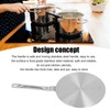 Heat Diffuser Induction Plate with Handle Kitchen Induction Cooker Adapter