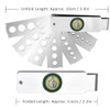 Gem Measuring Tool Jewelry Equipment Accessory Diamond Gem Fan Gauge