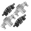 Caltric Front & Rear Wheel Hubs For Polaris Ranger 900