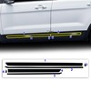 BOGAR TECH DESIGNS Side Window Chrome Delete Overlay Compatible with