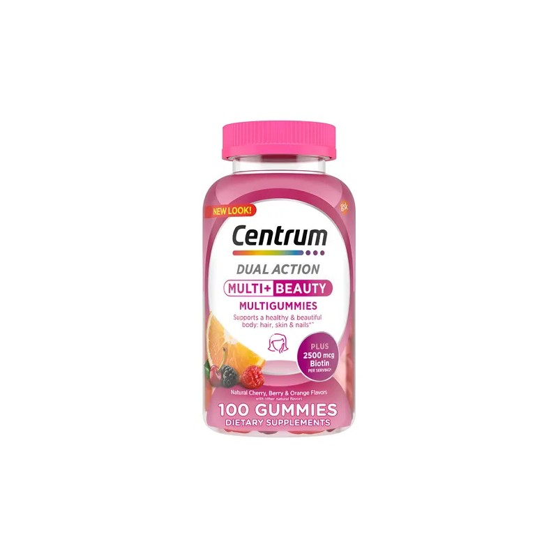 Centrum Multigummies Multi Beauty Cabello Piel Uñas 100 Uni