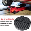 Yharnamite 2 Pcs Floor Jack Rubber Pad, Universal Jack Adapter,