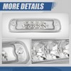 Auto Dynasty Chrome Housing LED 3rd Third Rear Tail High