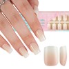 Misssix Ombre Puntas de Uñas de Gel, 160 Piezas, Gradiente