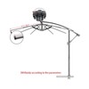 Balcony Parasol, Replacement Cover Parasol 6/8 Struts, Bendable, Parasol 3