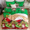 Qollection Father Christmas Royal Santa Claus Merry Santa Xmas Duvet