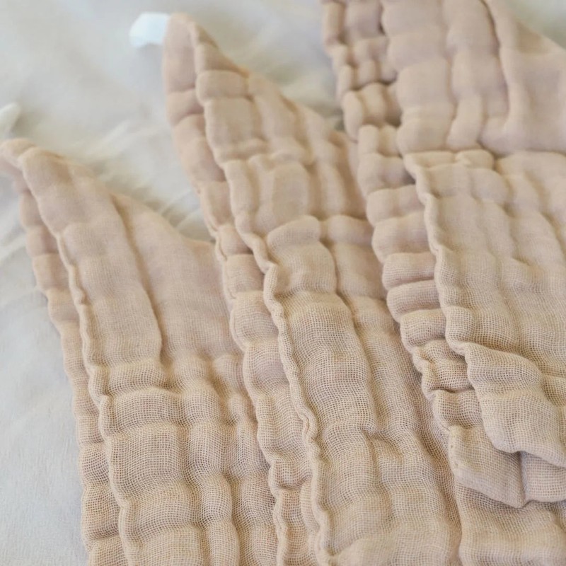 Fibre For Good Cotton Reusable Wipes 5pk, Natural