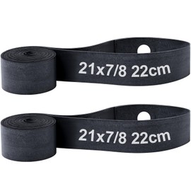 Motorcycle Rubber Rim Tape for 21 Inch Rim - 22 mm Wide, Protects the Tyre Wheel Inner Tyre Inserts, Compatible with Various Motorcycles and Off-Road Vehicles