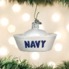 Old World Christmas Navy Cap Ornament, Multi