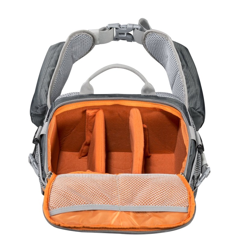 Mantona 20583 ElementsPro 20 Outdoor-Kameratasche für DSLR- oder CSC-Kamera orange