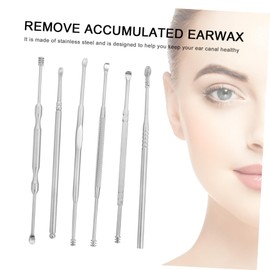 FOMIYES 3sets Spiral Design Remover Tool Ear Set with Storage Box Safe and Effective 6pcs*3