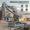 Remote Control Car 1:20 Scale Children's Toy Remote Control Car:_Excavator