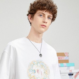 XIXLES Saint Anthony Necklace Sterling Silver Obsidian St Anthony Medal Pendant Necklaces St. Anthony Amulet Protection Jewellery Religious Gifts for Men Women