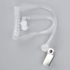 Walkie Talkie Earpiece,Mini Stereo 2.5mm Plug Transparent Air Tube Two-Way