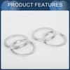 INFINAUTO Hub Centric Rings, 64.1mm ID to 82mm OD Vehicle