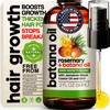 Batana Oil for Hair Growth - 100% Pure, Organic, Cold-Pressed,