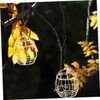 WOONEKY 6Pcs Feeder for Garden Hanging Outdoor Bird Feeding Container