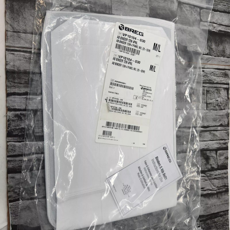 BREG Abdominal Surgery Binder Ribs Belt 12″ SIZE Med/Large Hernia