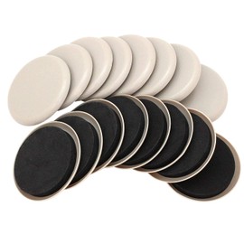 Furniture Sliders (16 PCS) for Carpet 3.5" Diameter Furniture Movers Easy for Smooth Surfaces Felt Pads Suitable for All The Furniture Moving Kit