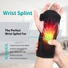 Baometi RL10 Wrist Support, Metal Plate Fixed, Breathable, Sweat Absorbent,