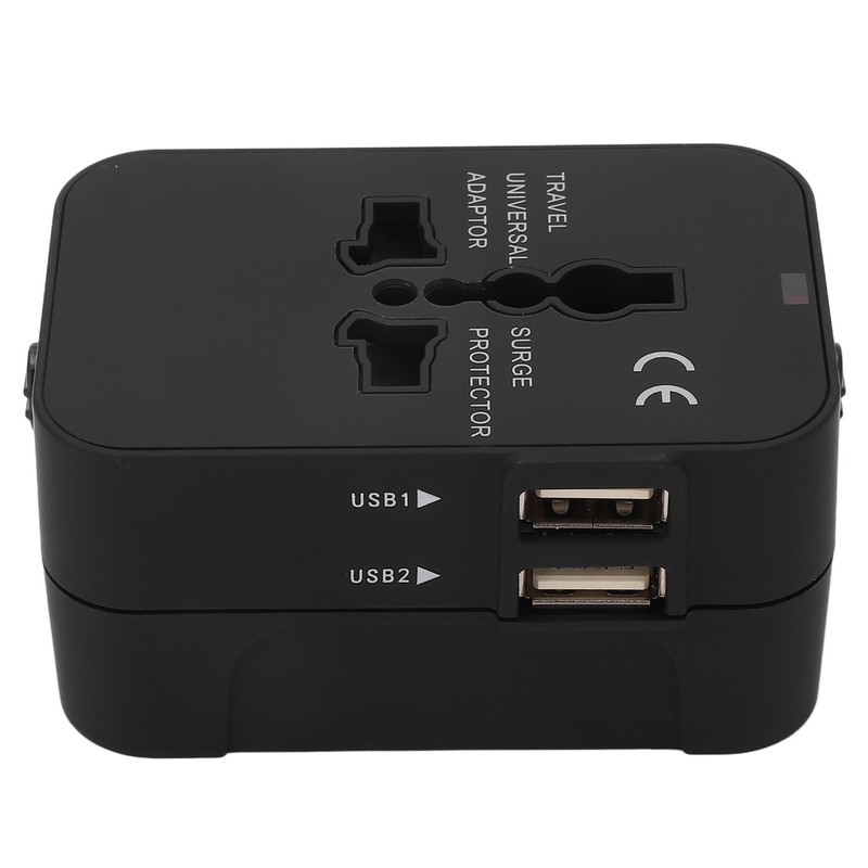 Multifunctional Power Converter with USB Ports Universal Adapter Socket