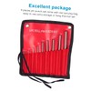 WHAMVOX 10 Pcs Pin Punch Set with Storage Bag Durable