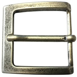 BELTINGER Belt Buckle 4.0 cm | Buckle Interchangeable Buckle Belt Buckle 40 mm Solid | Pin Buckle | Interchangeable Belt up to 4 cm, Antique silver