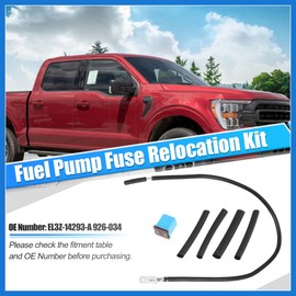 VekAuto Fuel Pump Fuse Relocation Kit Terminal Kit for Ford F-150 2009 2010 2011 2012 2013 2014 Replaces EL3Z-14293-A 926-034 Auto Accessories