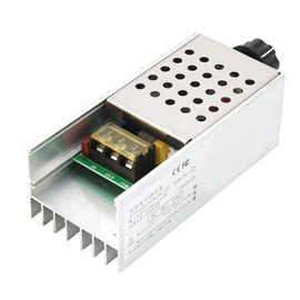 Electric Voltage Regulator Dimmer 6000W AC 220V SCR Motor Speed Temperature Controller for Resistance Load
