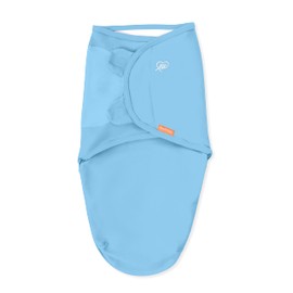 SwaddleMe Easy Change Swaddling Cloth in Size Small/Medium, for 0-3 Months, 3-6 kg, up to 66 cm Long, Pack of 1 Baby Swaddling Cloth with Easy Change Zip