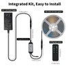 MILADALED COB LED Strip Light 3000K 40FT/12M Warm White Led